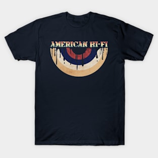 Melted Vinyl Vintage - "American Hi-Fi" T-Shirt